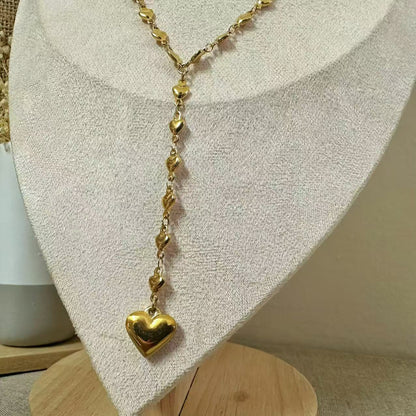 Collana “Heartfall” – Eleganza a cascata