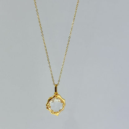 Collana Cristallo Sfaccettato