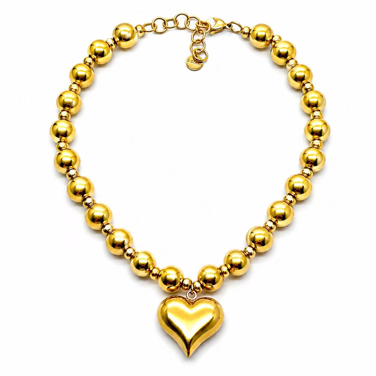Collana “Heartfelt” | in acciaio inox