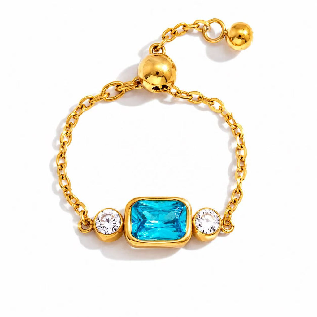Anello “Legame” | a cursore | in acciaio inox
