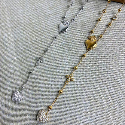Collana “Cuore Sacro” – Simbolo di devozione e luce interiore