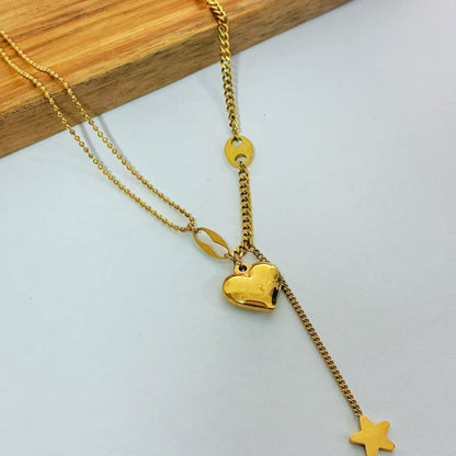 Collana “Cuore e Stella” – Equilibrio tra Dolcezza e Stile