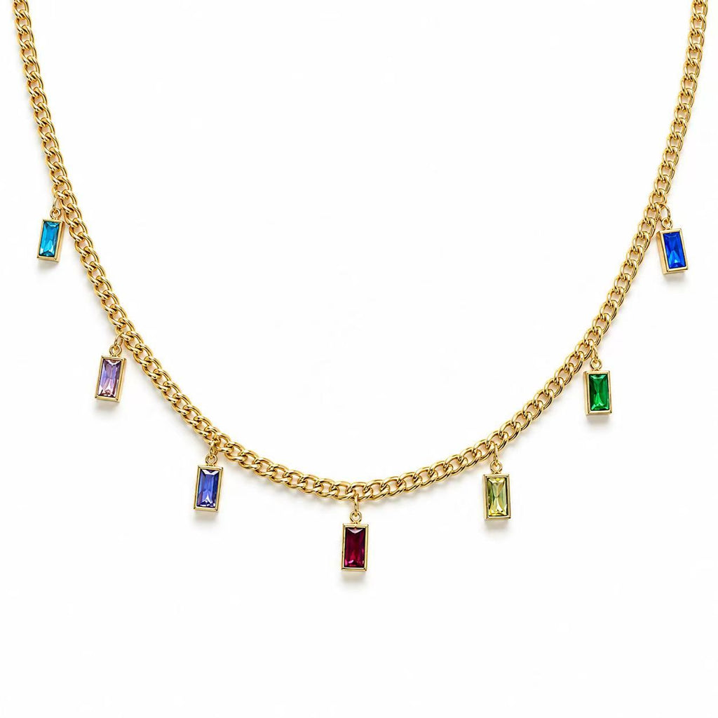 Collana Baguette 45cm