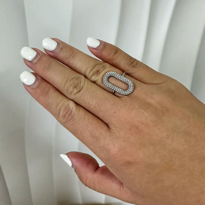 （A067)Anello in acciaio inossidabile regolabile|Stainless steel ring adjustable