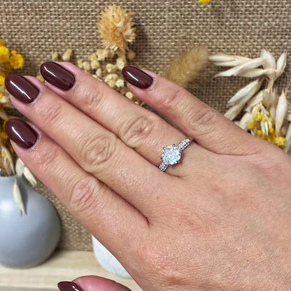 (A145)Anello punto luce chevalier regolabile