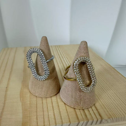 （A067)Anello in acciaio inossidabile regolabile|Stainless steel ring adjustable