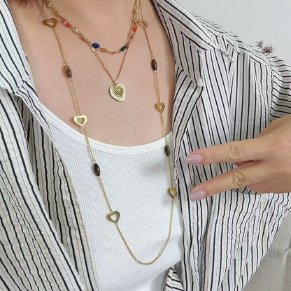 Collana Arcobaleno di Cuori