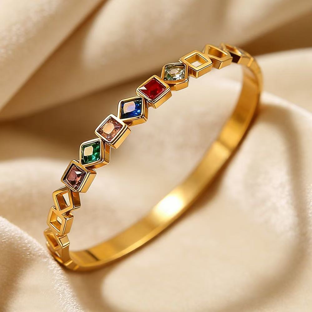 Bracciale “Mosaico” | in acciaio inox