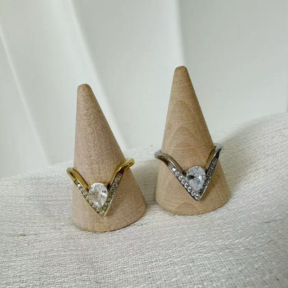 （A069)Anello in acciaio inossidabile regolabile|Stainless steel ring adjustable