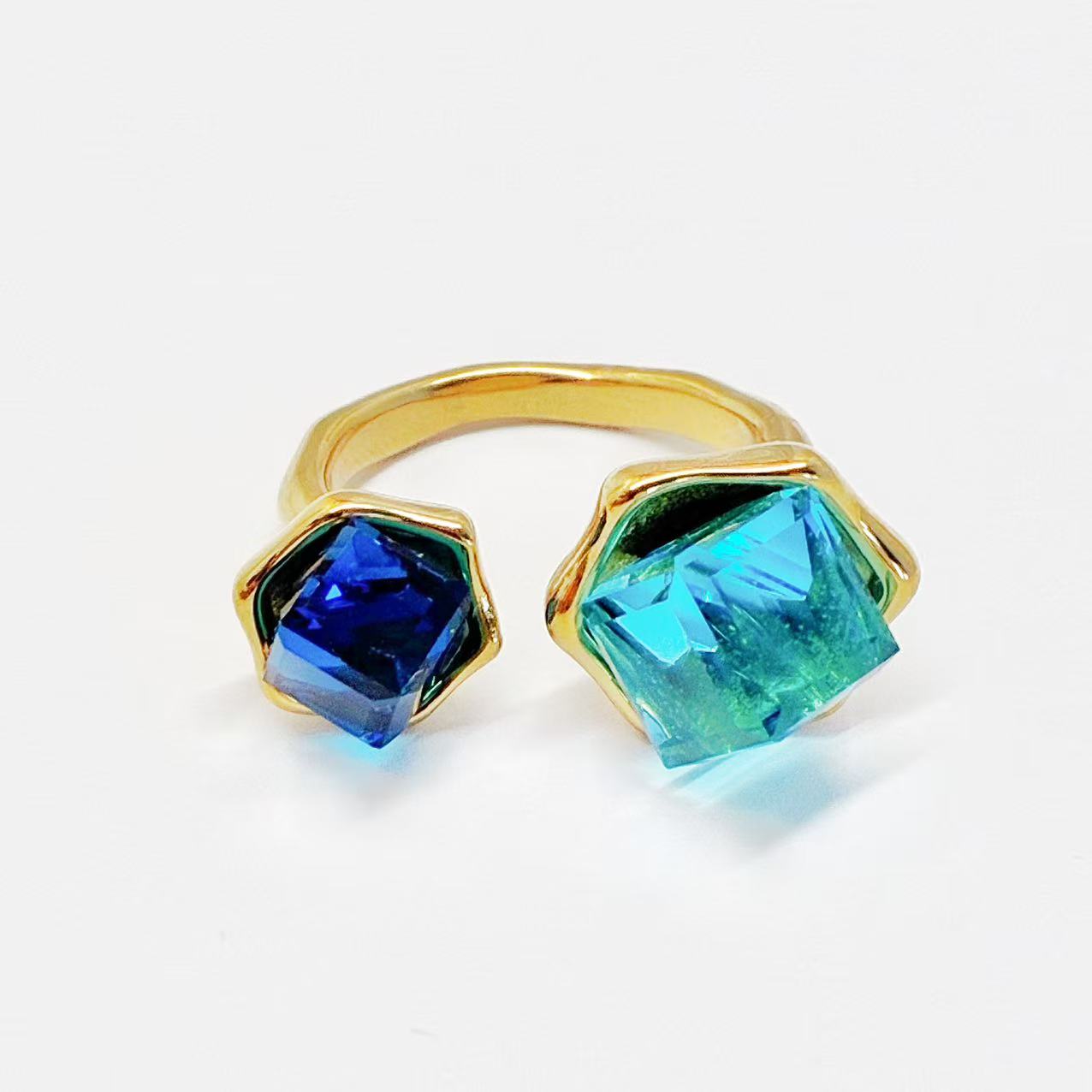 Anello “Prisma” | in acciaio inox