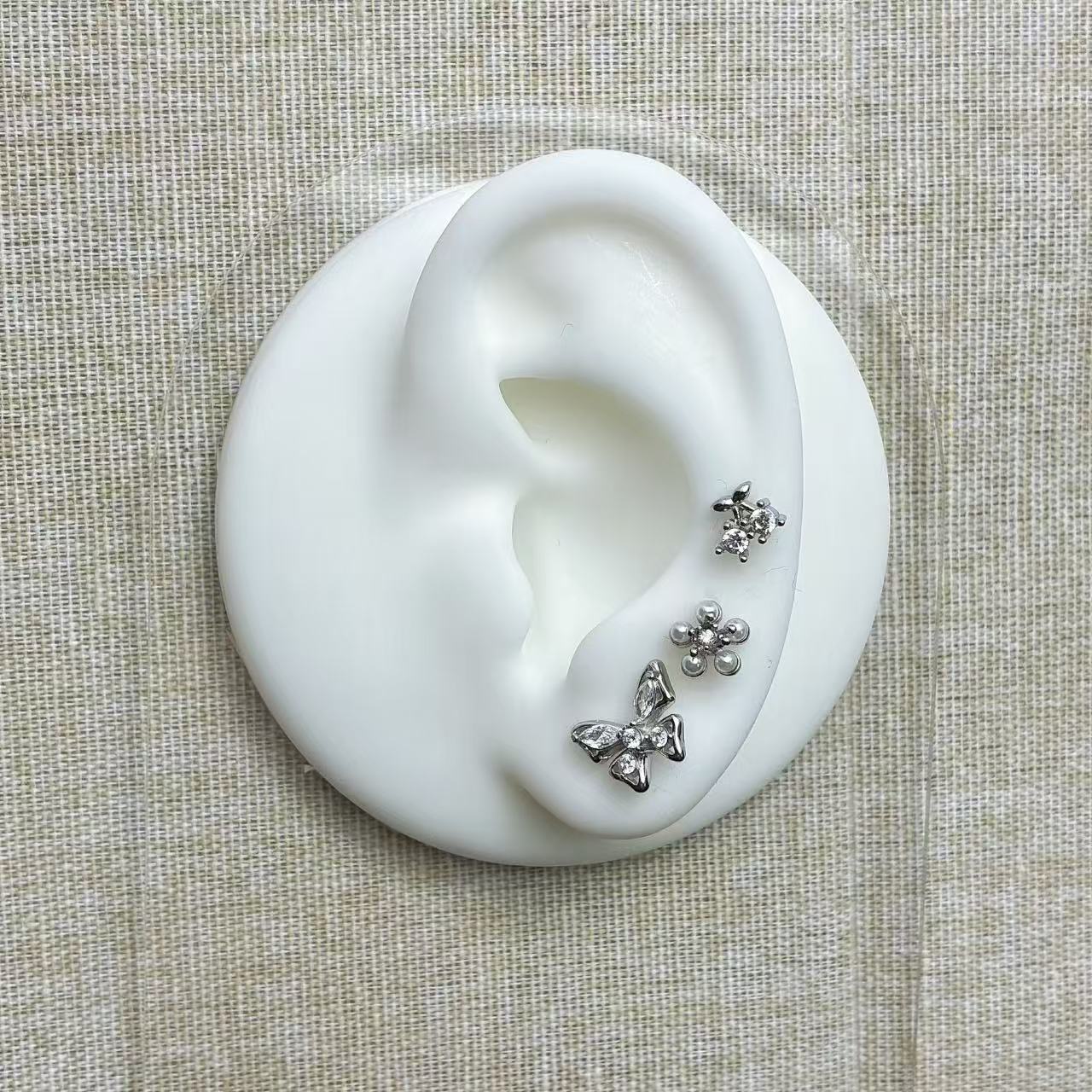 (O170)Orecchino donna in acciaio inox