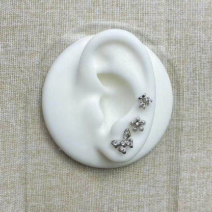 (O170)Orecchino donna in acciaio inox