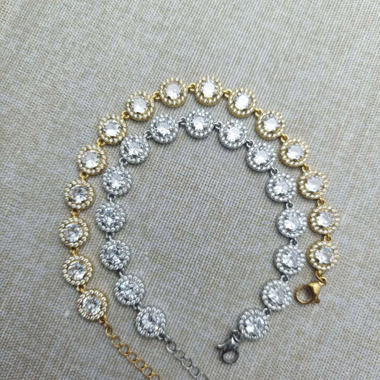 (B185)Bracciale tennis nuova versione