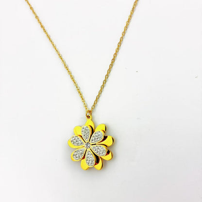 Collana con ciondolo che si gira