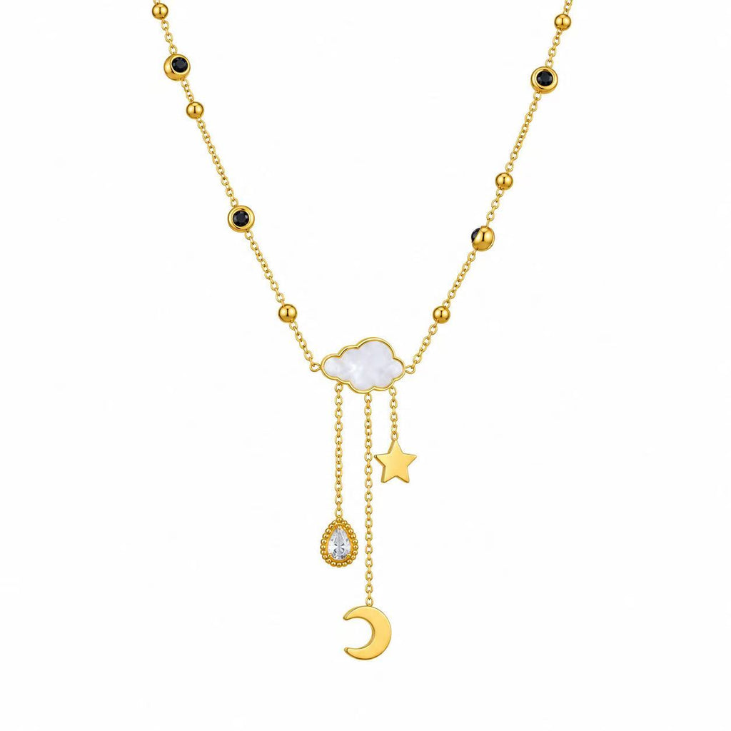 Collana "Sotto la Nuvola' | in acciaio inox