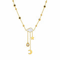 Collana "Sotto la Nuvola' | in acciaio inox