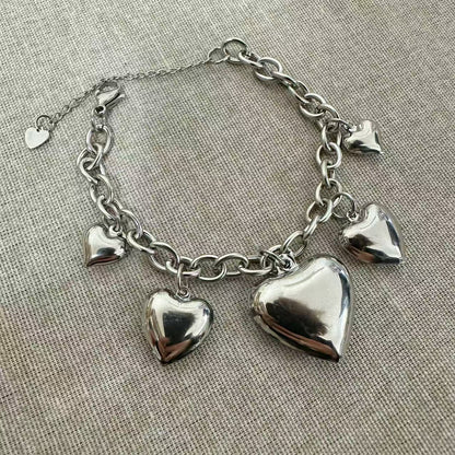Bracciale a sonaglio “Cuori Charm”
