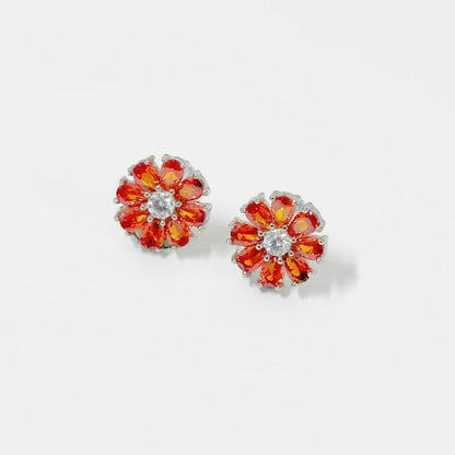 Orecchini Fiore di Cristalli – Petali Luminosi