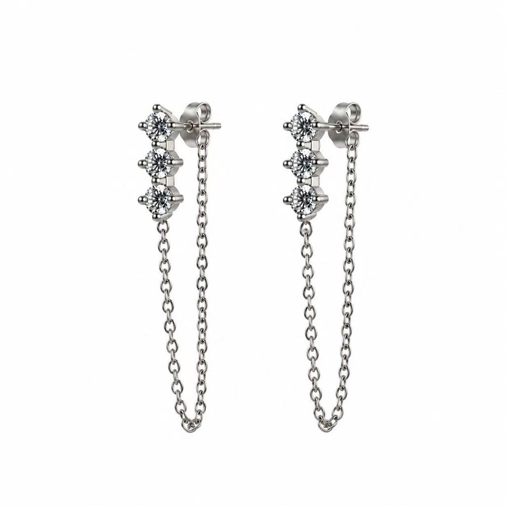 Orecchini Scia | in acciaio inox