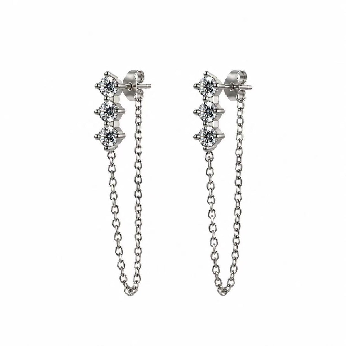 Orecchini Scia | in acciaio inox