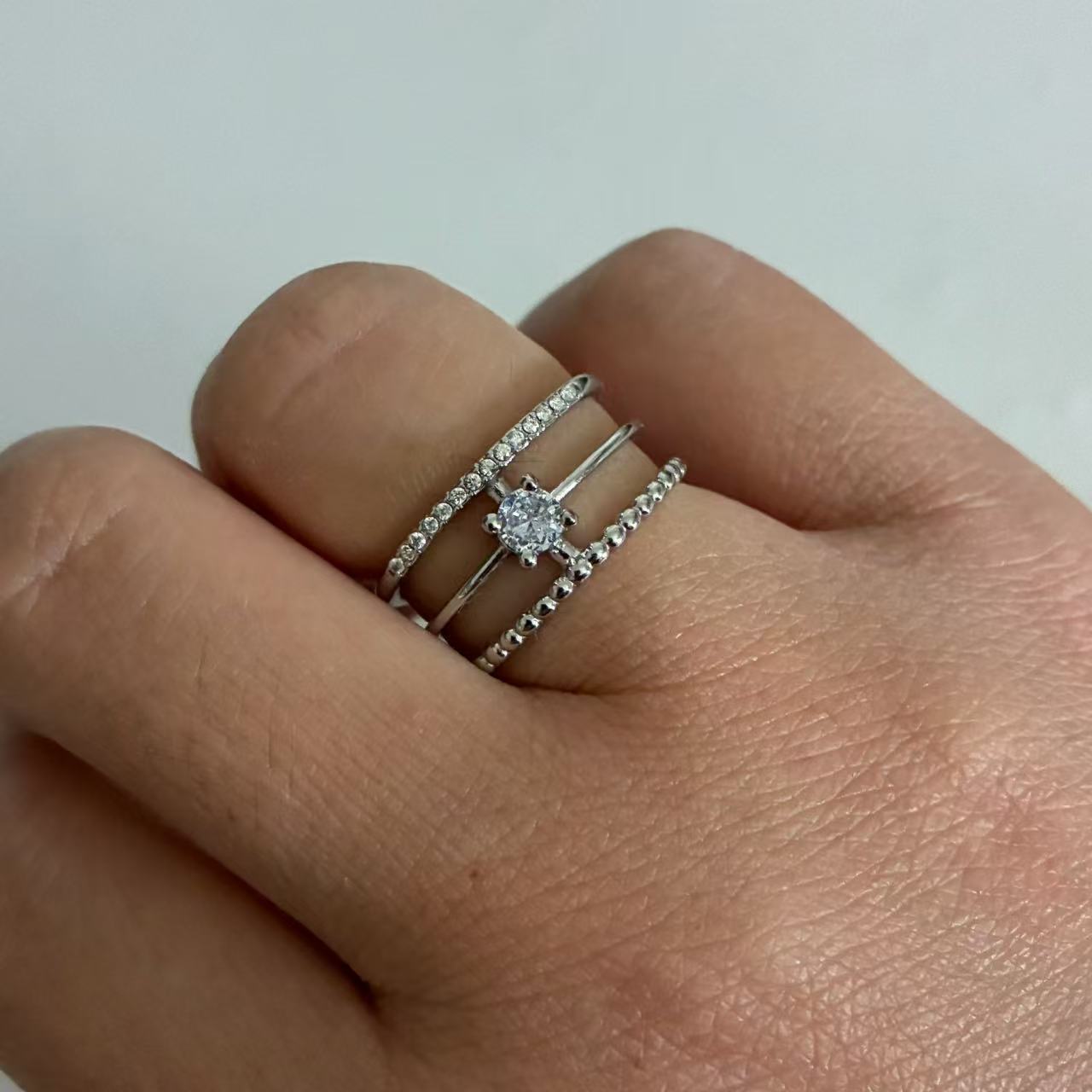 Anello Trilogia di Eleganza