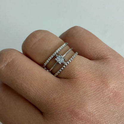 Anello Trilogia di Eleganza