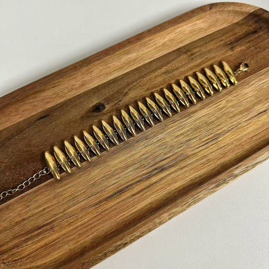 (B070) BRACCIALE DONNA IN ACCIAIO INOX