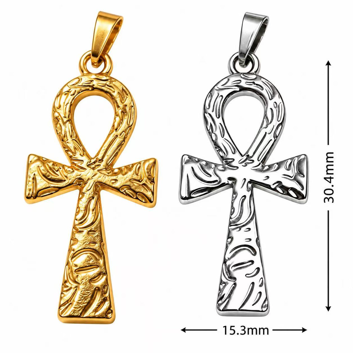 Ciondolo Key of Life | in acciaio inox