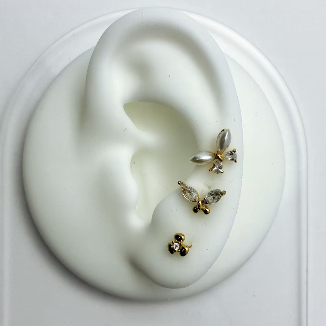 (O188)Set orecchini 3 pezzi