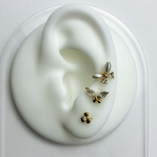 (O188)Set orecchini 3 pezzi