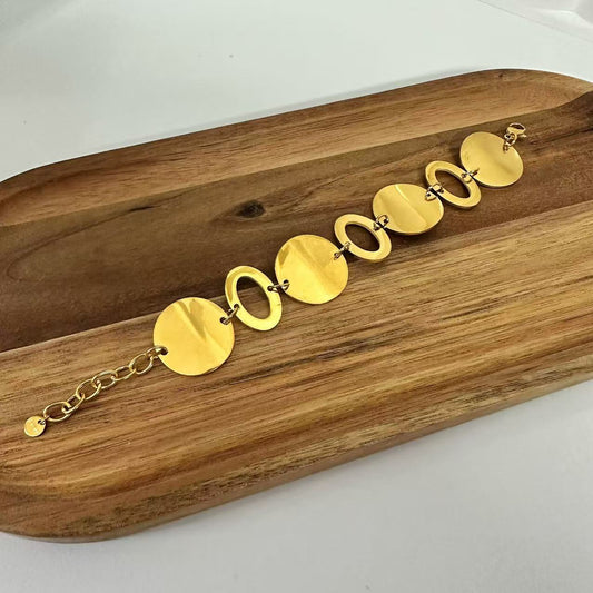 (B073) BRACCIALE DONNA IN ACCIAIO INOX