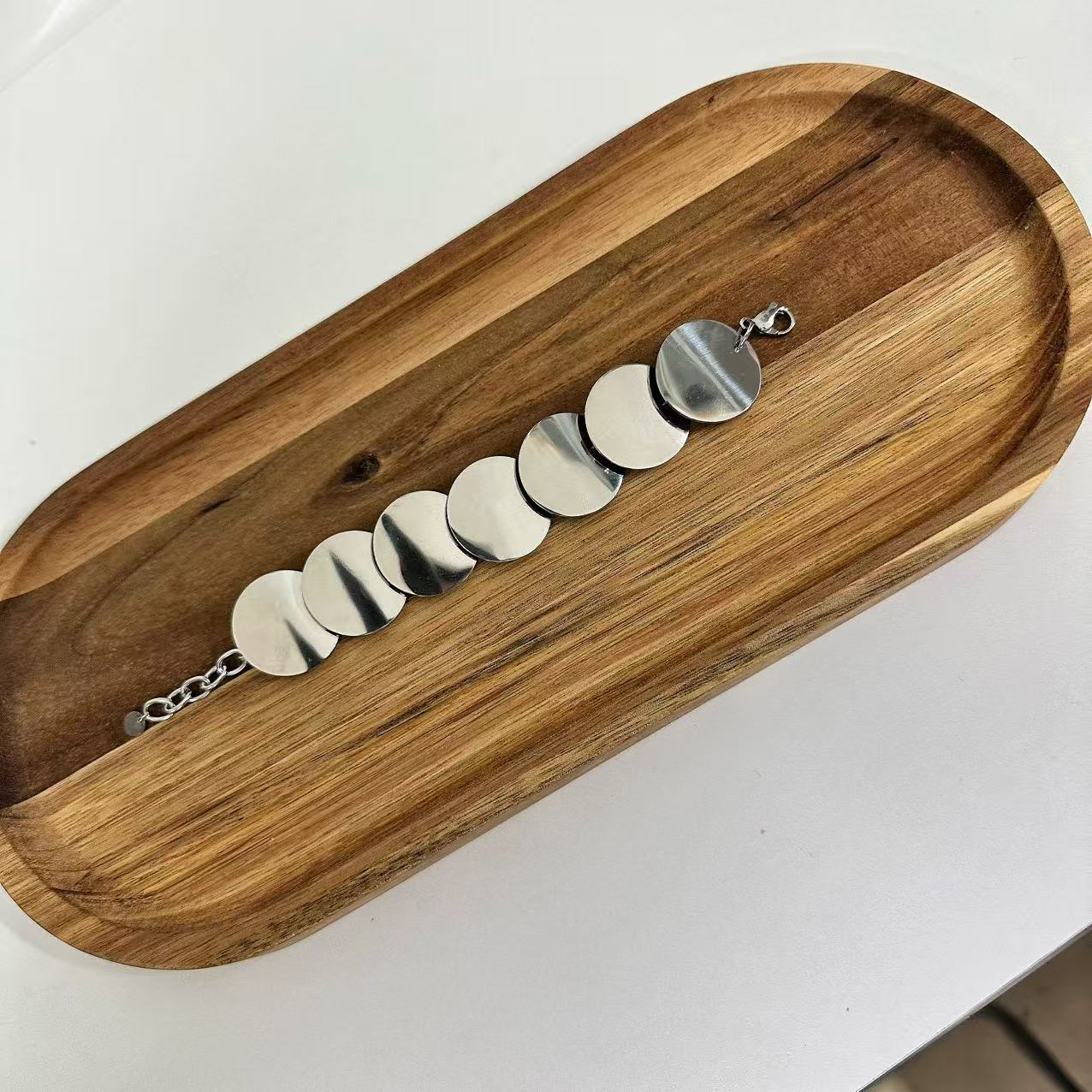 (B074) BRACCIALE DONNA IN ACCIAIO INOX