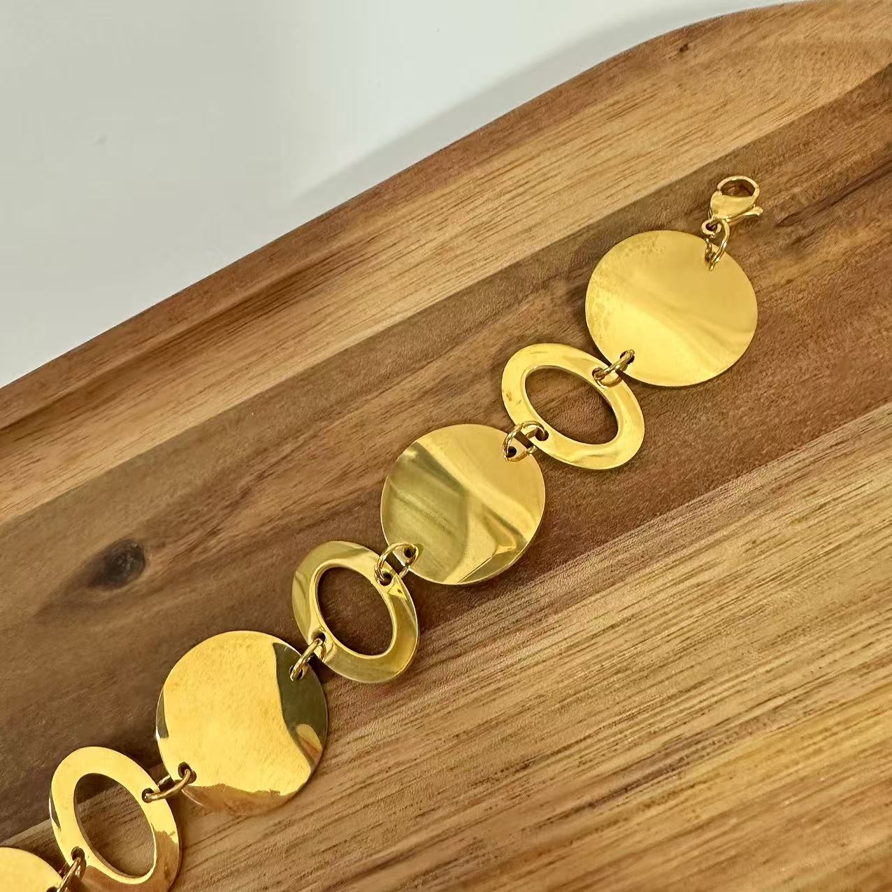 (B073) BRACCIALE DONNA IN ACCIAIO INOX