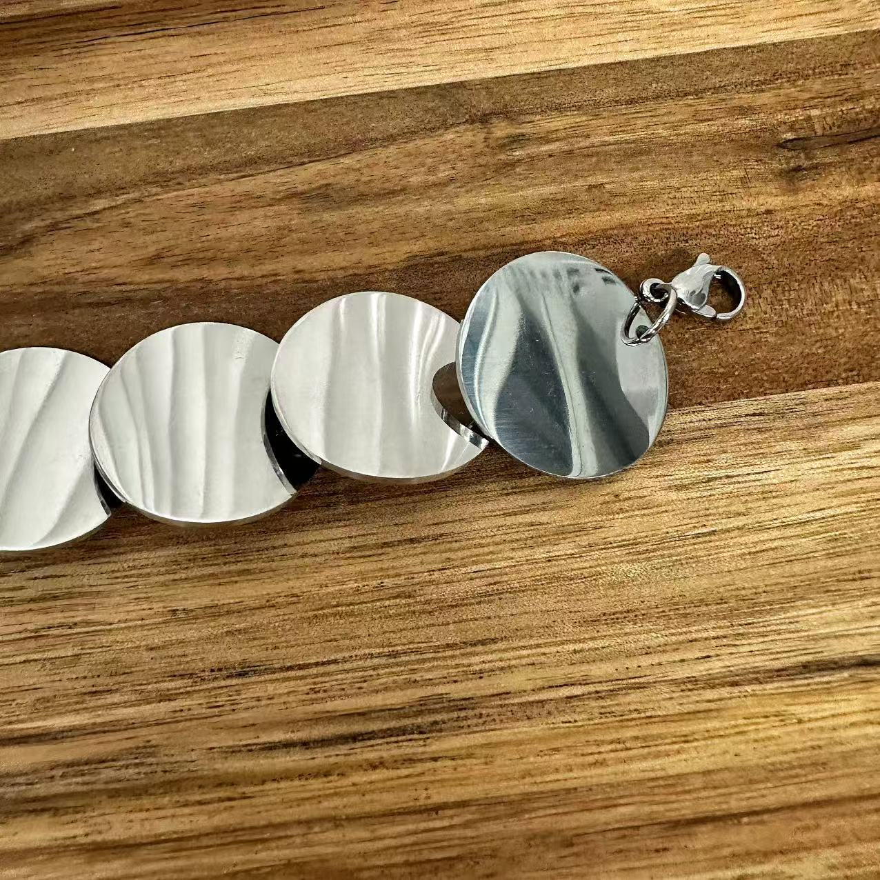 (B074) BRACCIALE DONNA IN ACCIAIO INOX