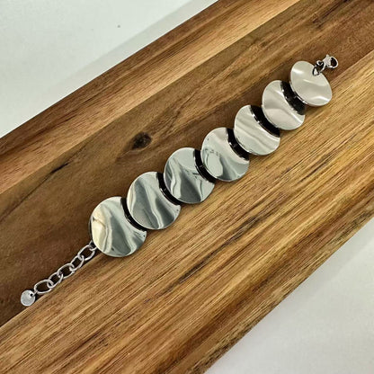 (B074) BRACCIALE DONNA IN ACCIAIO INOX