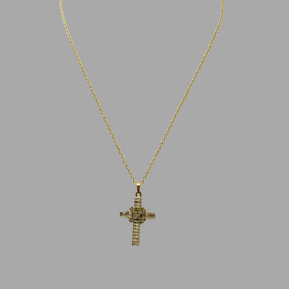 (C348)Collana Croce