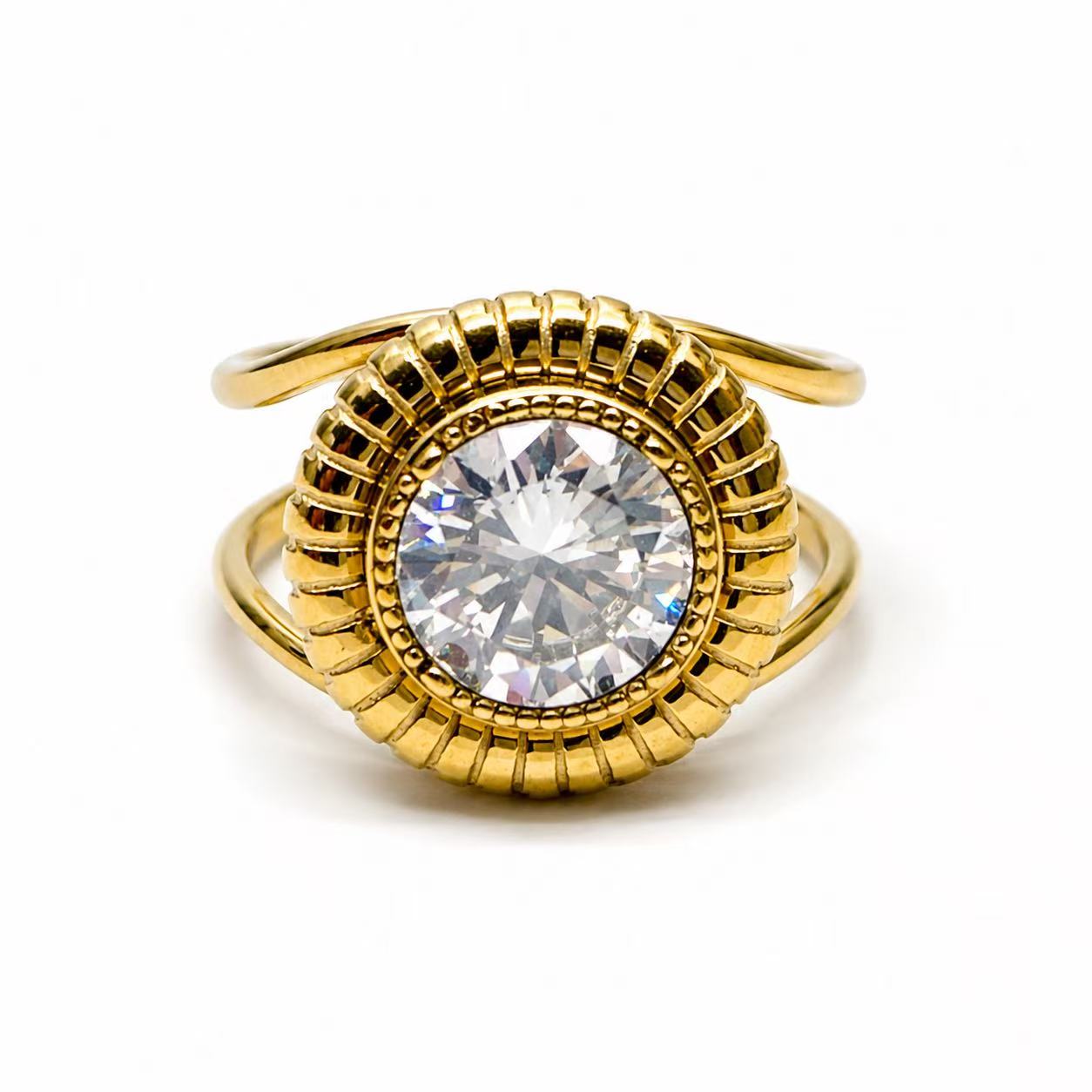 Anello “Meridiana” | in acciaio inox
