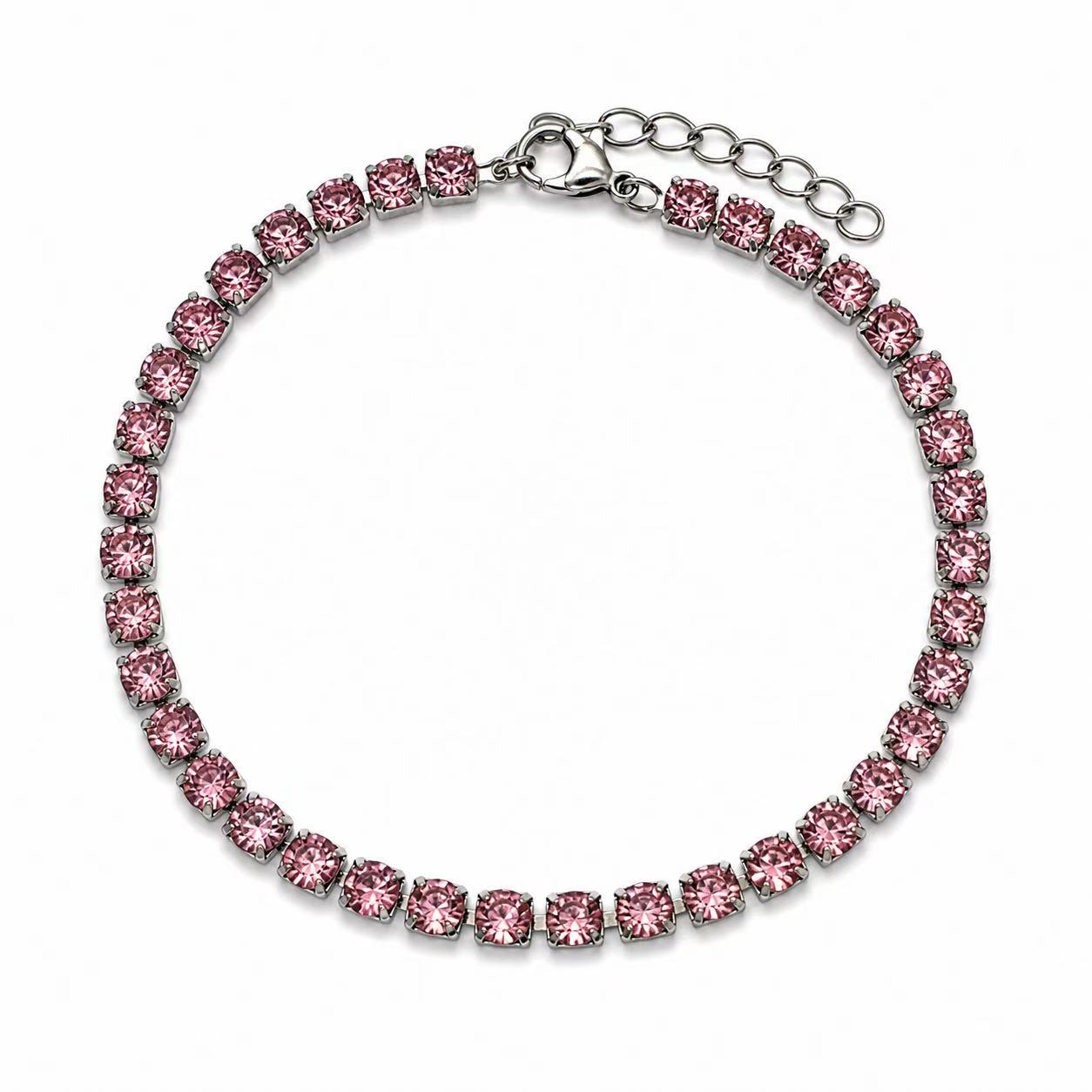 Bracciale tennis | 17-20cm | in acciaioi inox