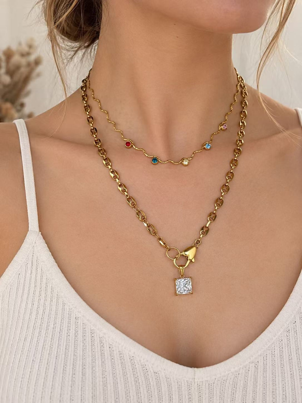 Collana Onda | in acciaio inox