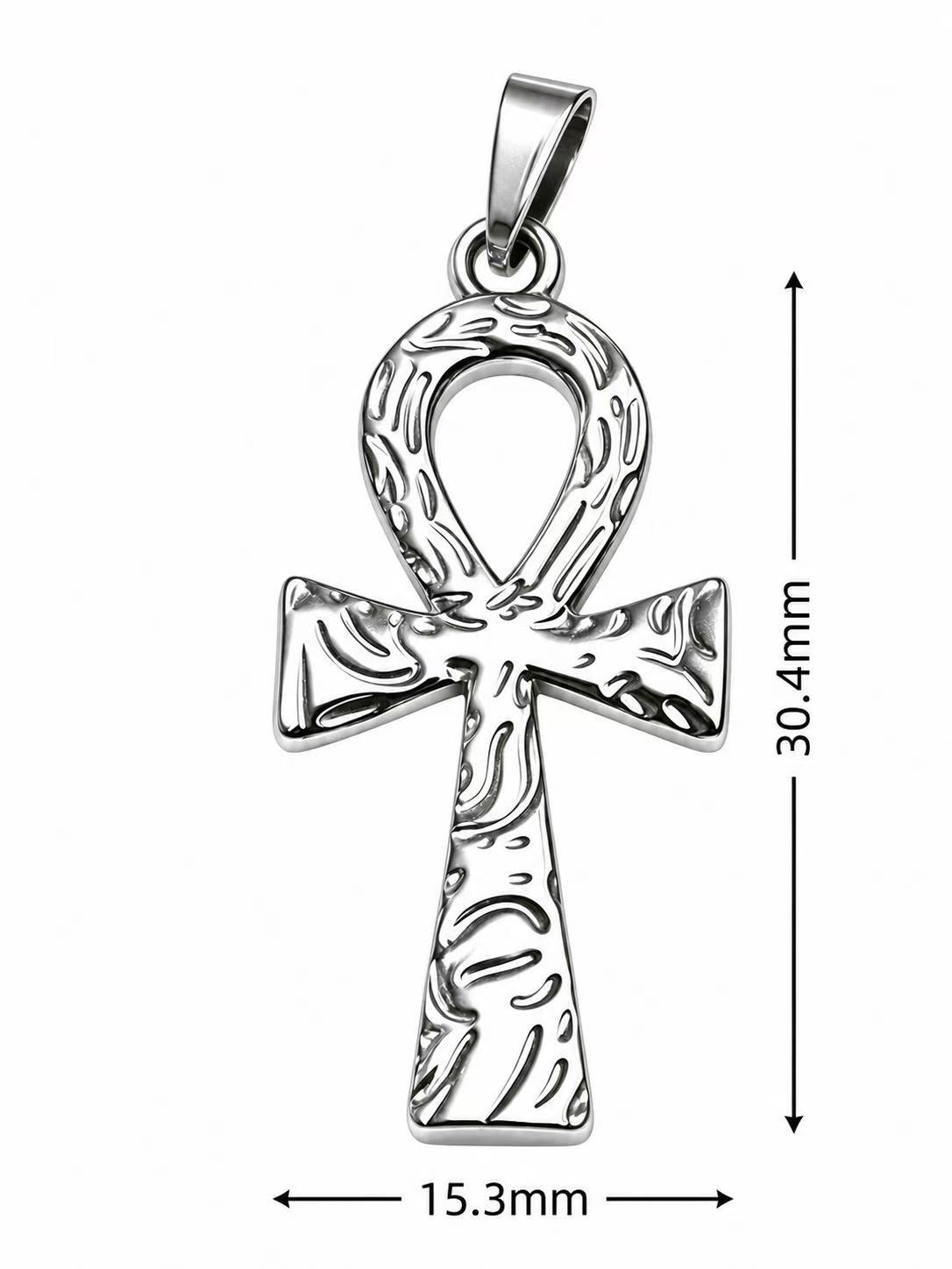 Ciondolo Key of Life | in acciaio inox