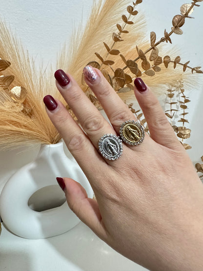 Anello regolabile in acciaio inox (A44)