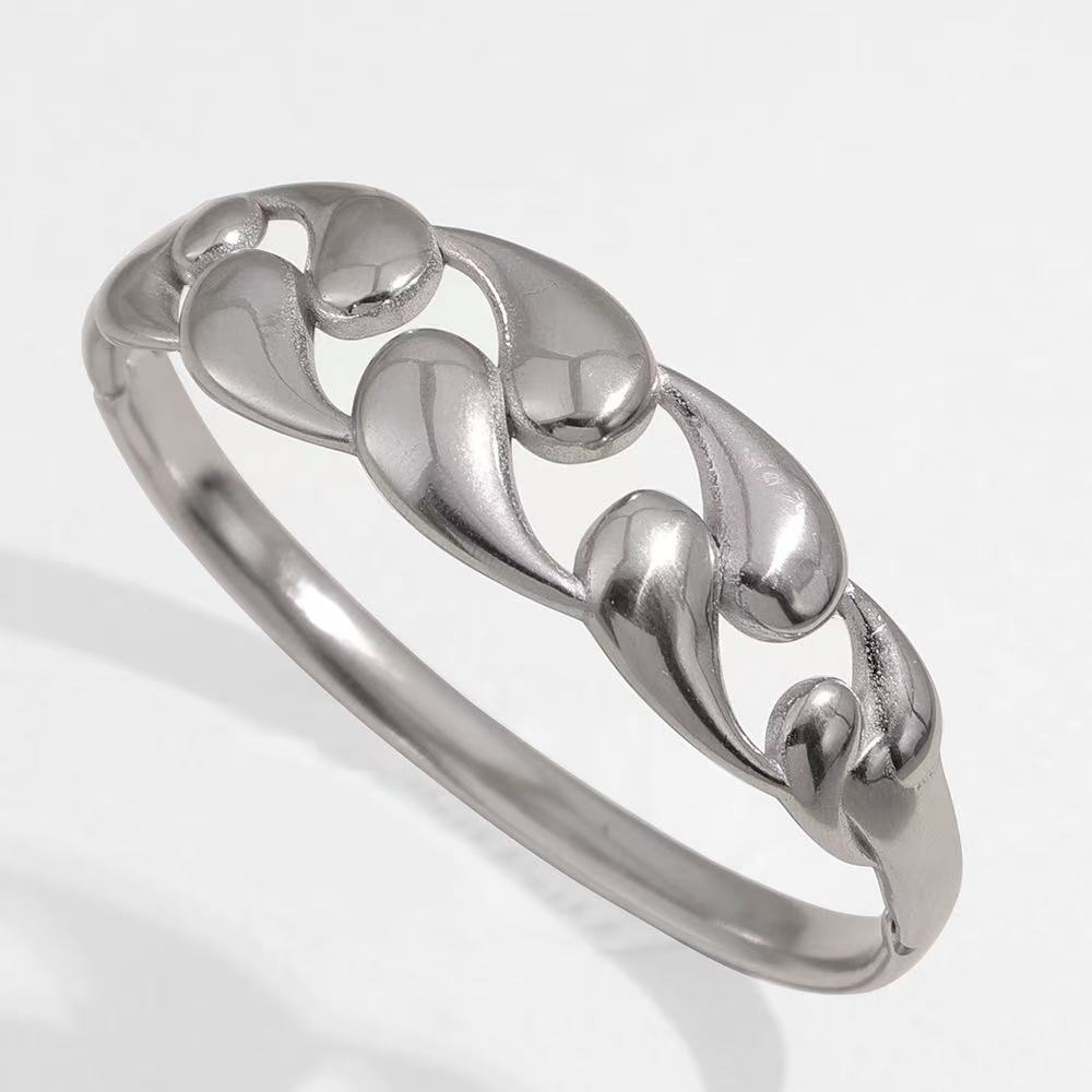 Bracciale “Twist” | in acciaio inox