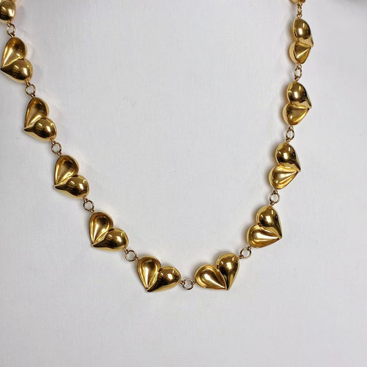 Collana “Cuori Luminosi” – Eleganza Romantica in Stile Moderno