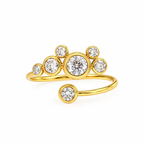Anello Paw of Light | regolabile | in acciaio inox