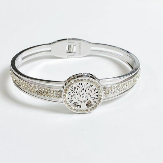 Bracciale Rigido “Albero della Vita” – Simbolo di Armonia e Luce