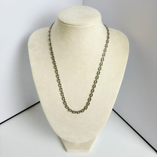 (C376)Collana a Maglia U