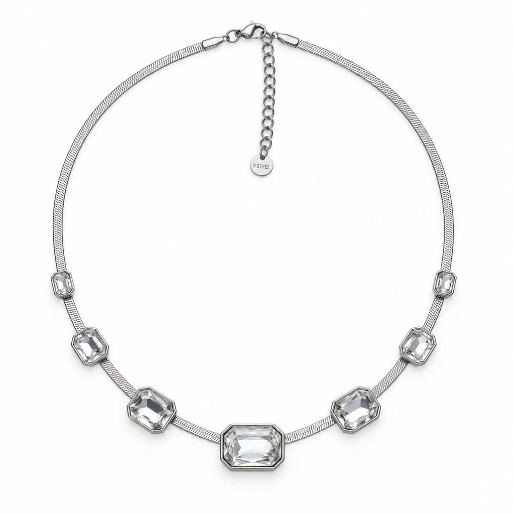 Collana Gradazione | 46,5cm | in acciaio inox