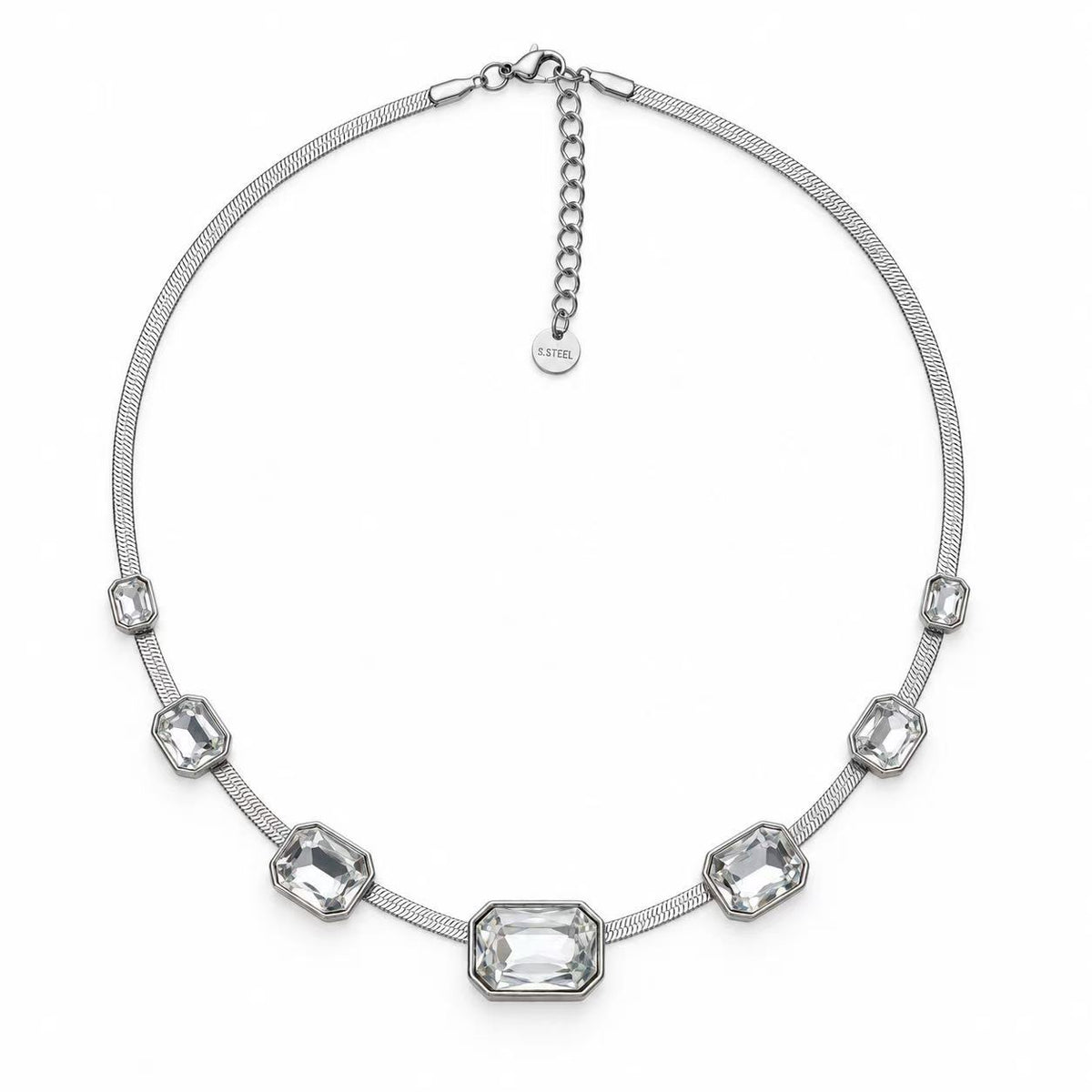 Collana Gradazione | 46,5cm | in acciaio inox