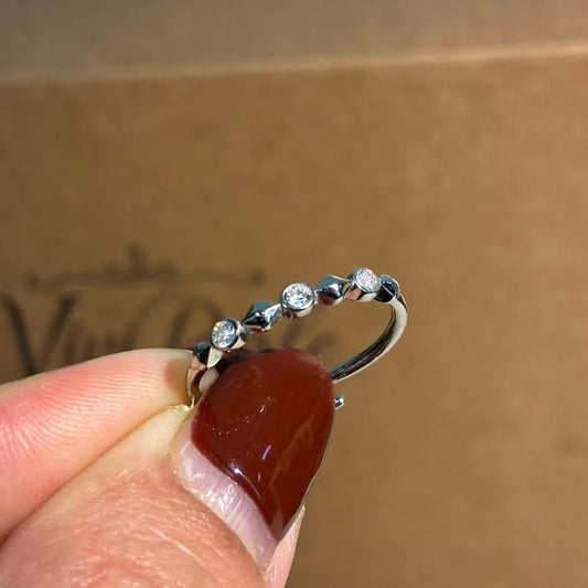 Anello Argento con Zirconi