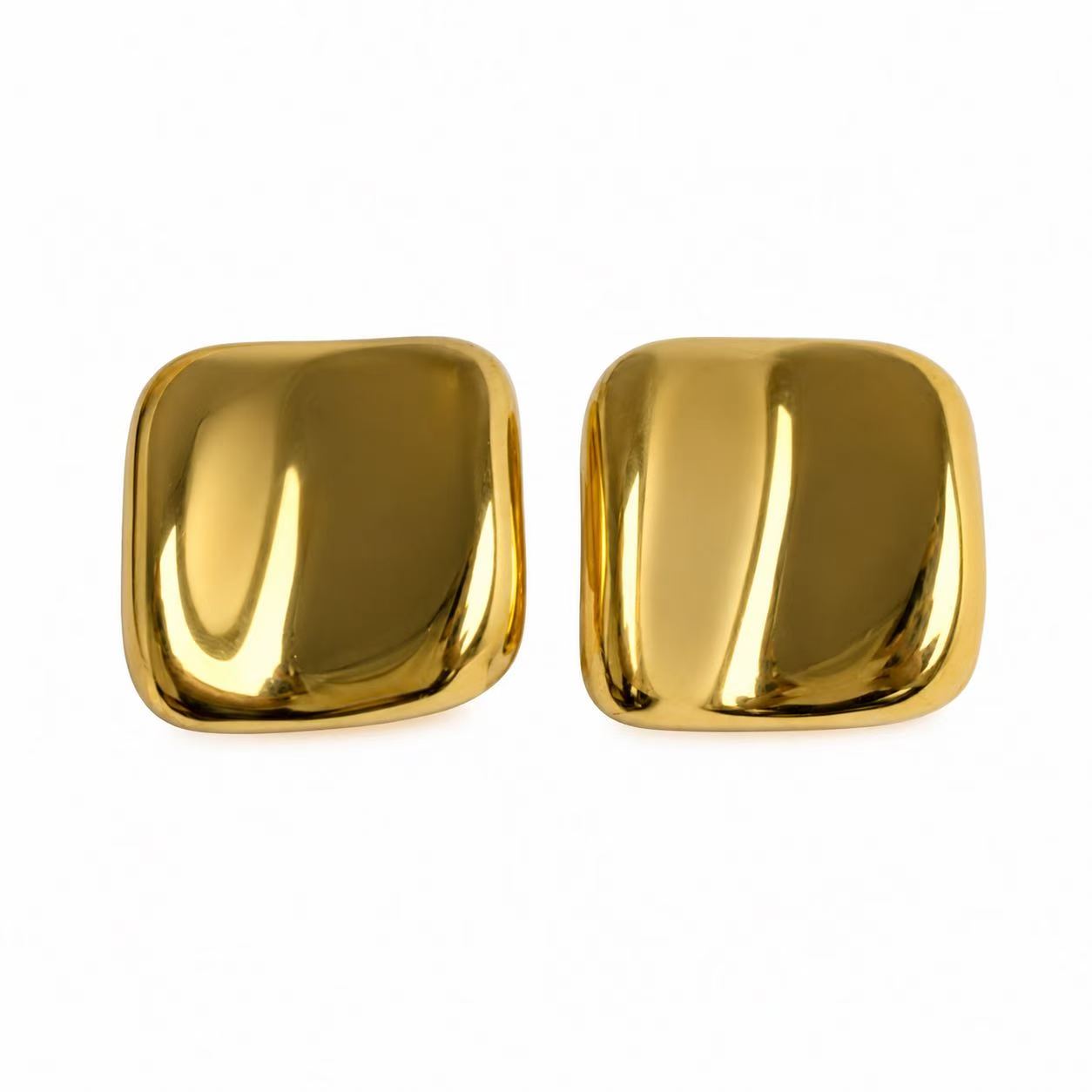 Orecchini Curve | in acciaio inox